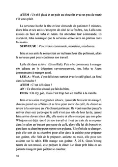 La fille qui lit dans les pensées