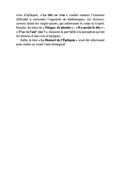 Épilepsie, et p'is les psys