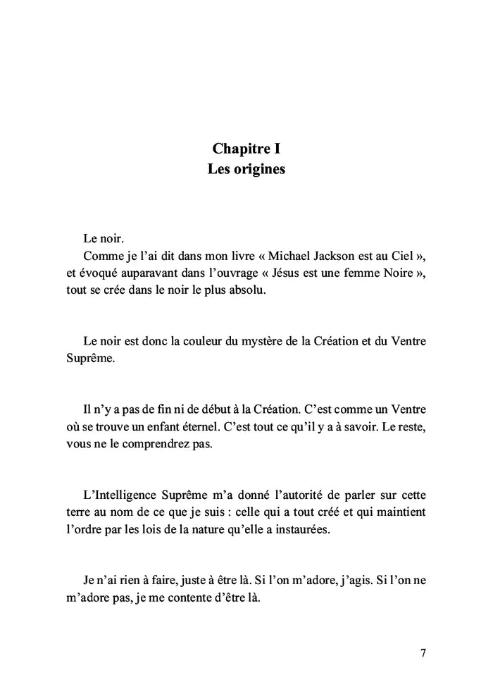 Le livre des origines