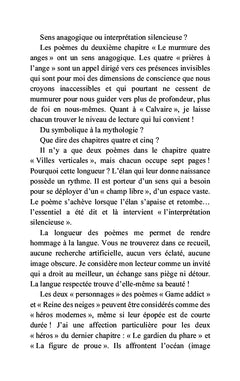 Le murmure des anges