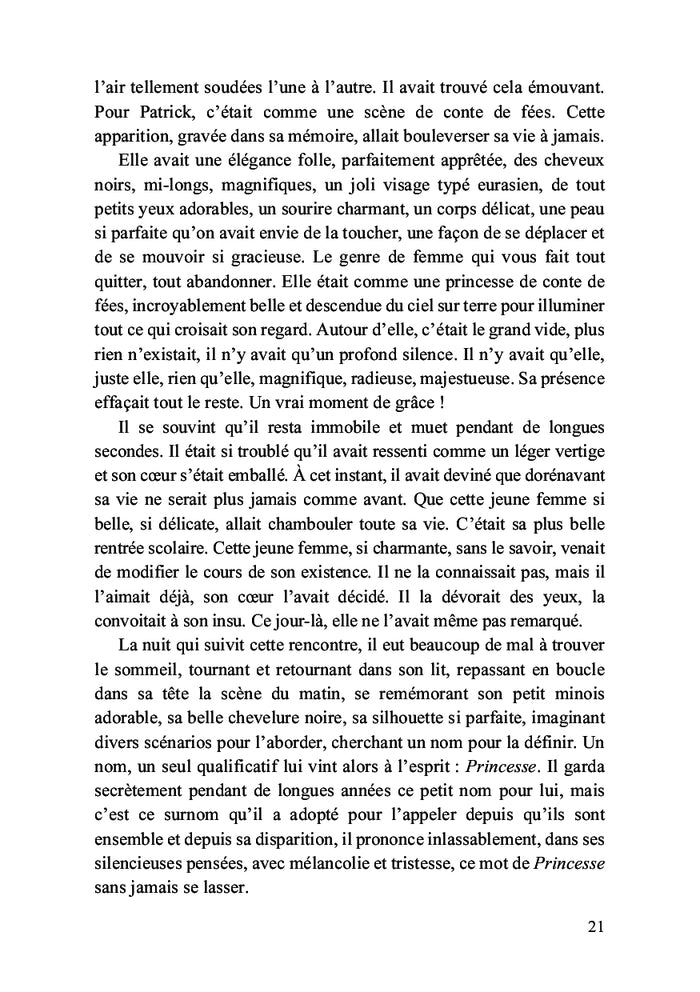 Princesse ou l'histoire d'un amour