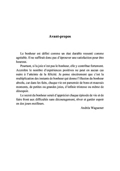 Petits bonheurs n'en sont pas moins