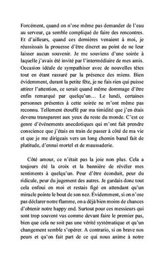 Adieu la timidité