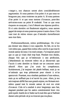 Adieu la timidité