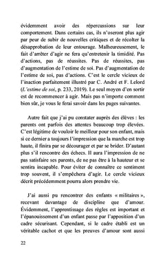 Adieu la timidité