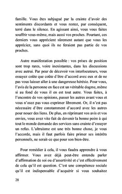 Adieu la timidité