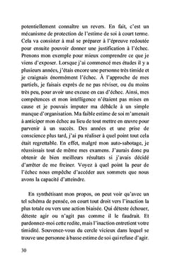 Adieu la timidité