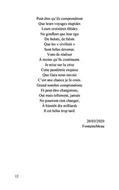 Poésie confinée