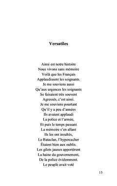 Poésie confinée