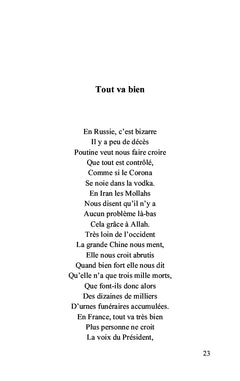 Poésie confinée