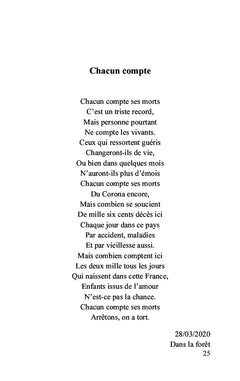 Poésie confinée