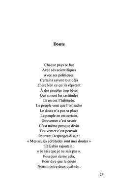 Poésie confinée