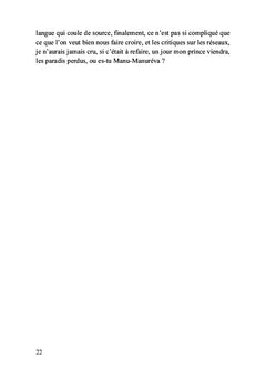 Les circonvolutions de Chloé