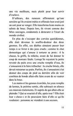 Les aventures de la petite fille aux sabots rouges