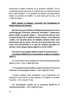 Lutter contre le harcèlement scolaire