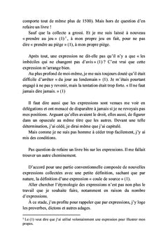 Expressions, jeux d'expressions et mises en scène d'expressions