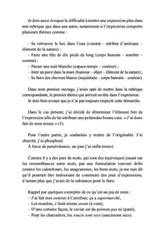 Expressions, jeux d'expressions et mises en scène d'expressions