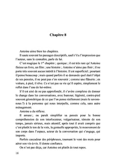 Antoine et les passants