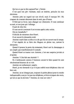 Antoine et les passants