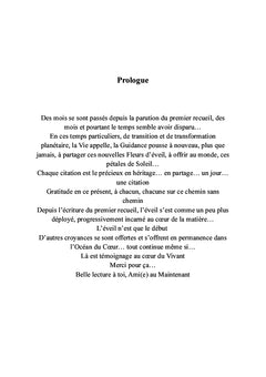 Fleurs d'éveil