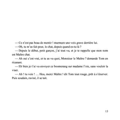 Maître chat et le boomerang