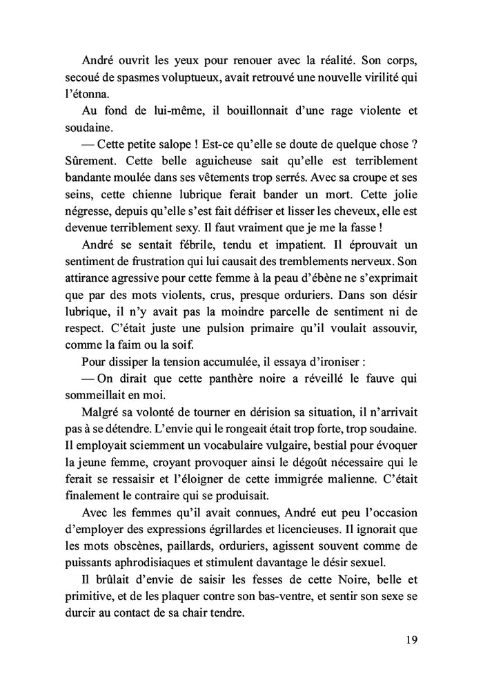 Les désarrois d'un mâle blanc