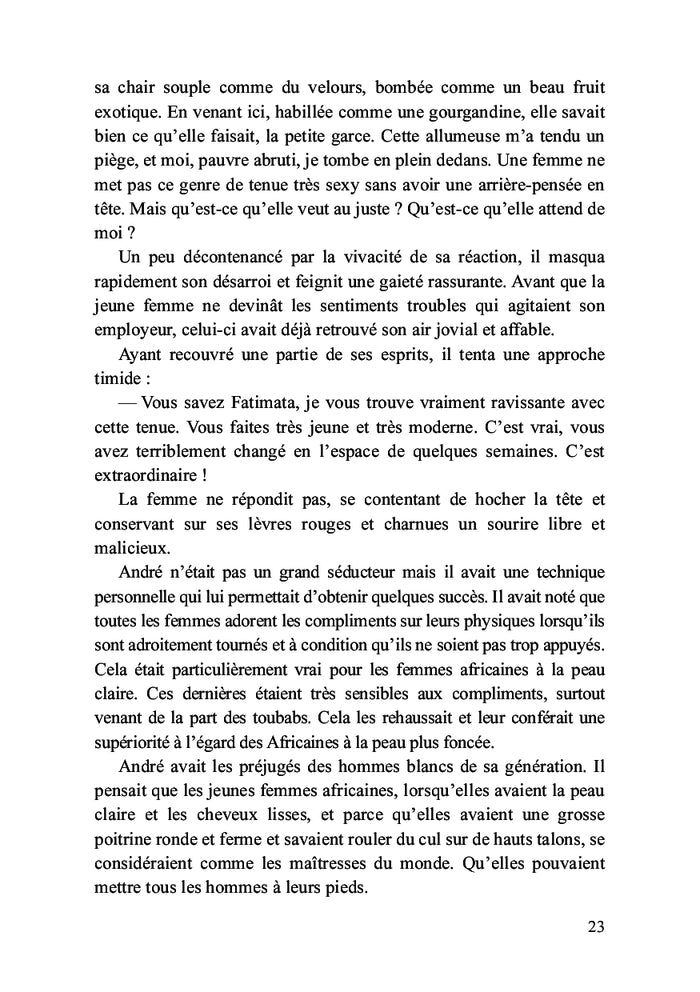 Les désarrois d'un mâle blanc