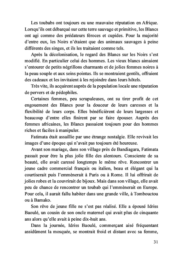 Les désarrois d'un mâle blanc