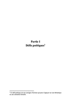 Escapades poétiques