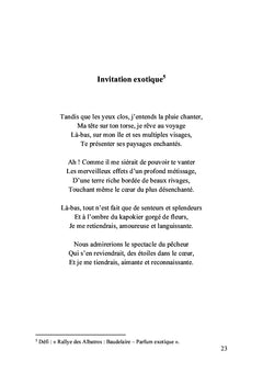 Escapades poétiques