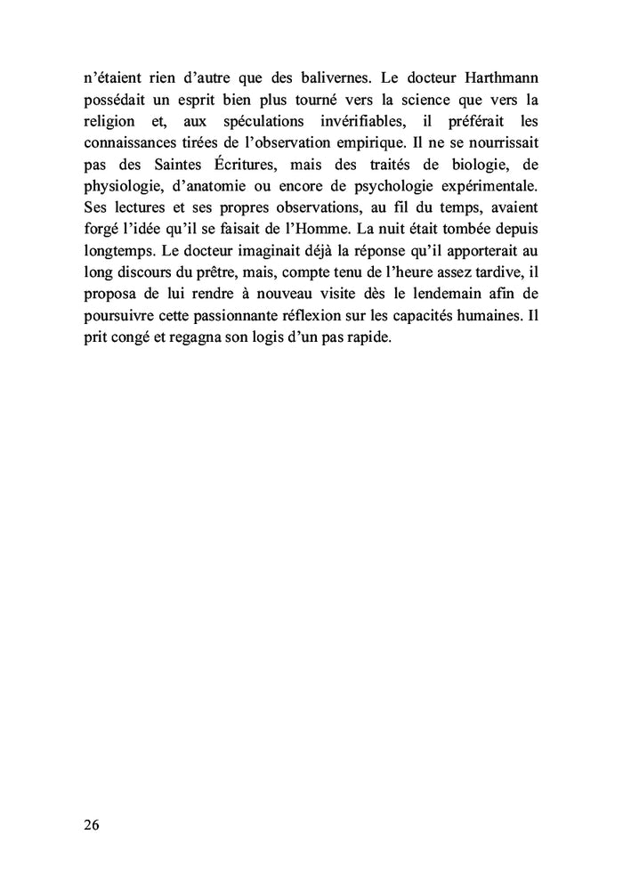 La désillusion du docteur Harthmann