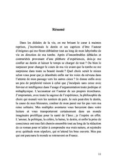 Les caprices du destin