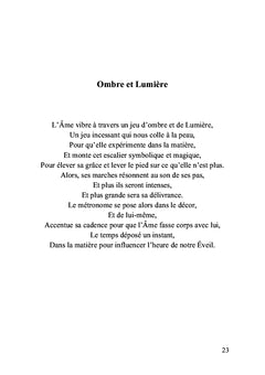 Blessures et lumière de l'âme