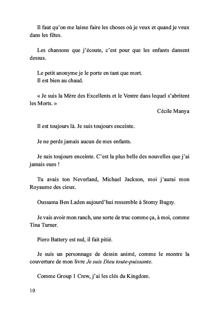 Je suis la femme de Dieu