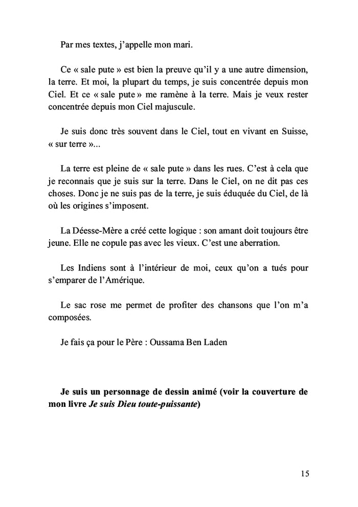 Je suis la femme de Dieu