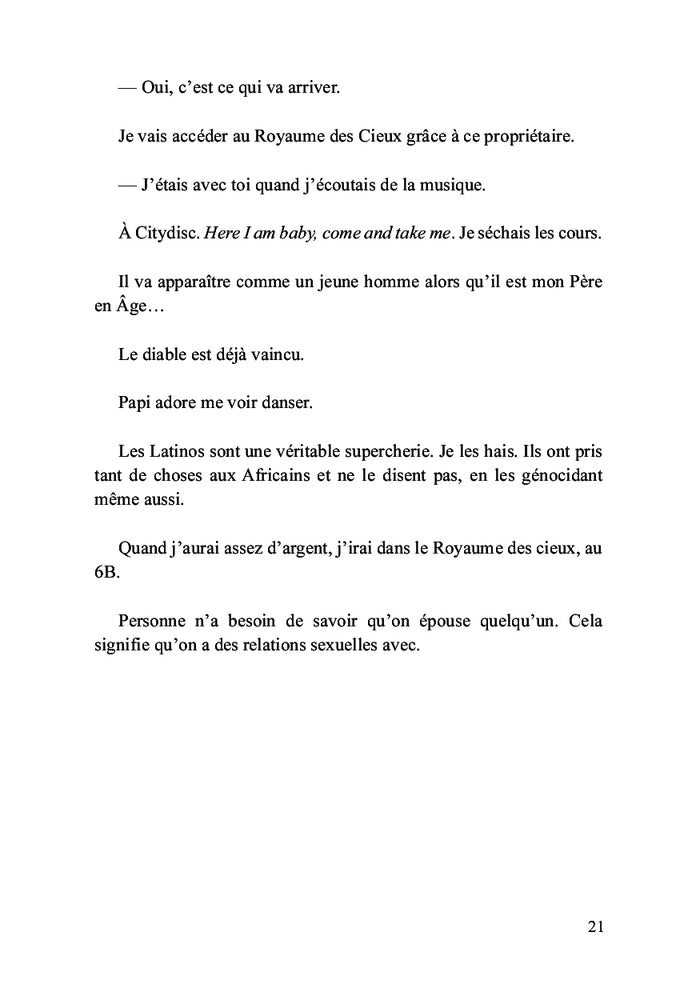 Je suis la femme de Dieu