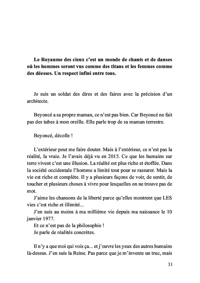 Je suis la femme de Dieu