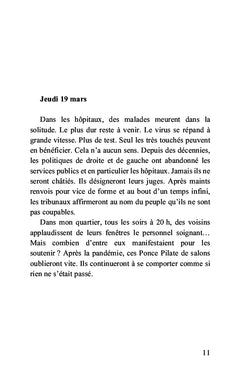 Petit journal d'un confiné