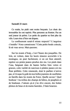 Petit journal d'un confiné