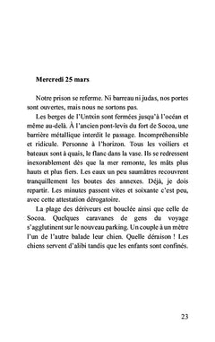 Petit journal d'un confiné