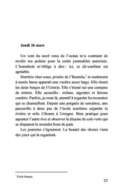 Petit journal d'un confiné