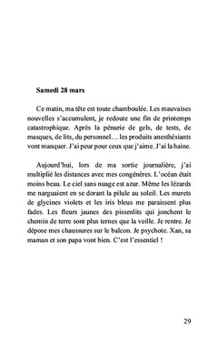 Petit journal d'un confiné