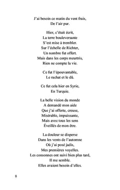 Plume fragile