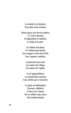 Plume fragile