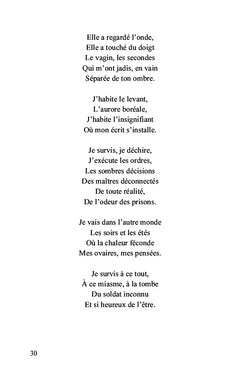 Plume fragile
