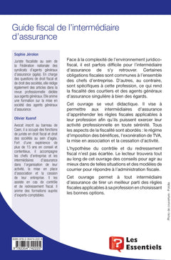 Guide fiscal de l'intermédiaire d'assurance