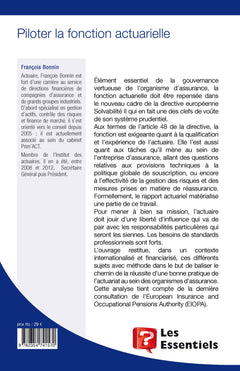 Piloter la fonction actuarielle