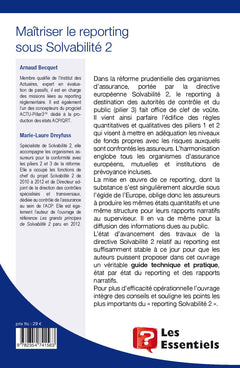 Maîtriser le reporting sous Solvabilité 2