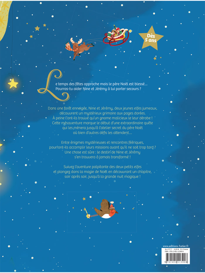 Le grimoire secret du Père Noël - Un conte en 25 jours