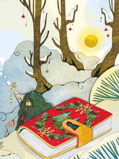 Le grimoire secret du Père Noël - Un conte en 25 jours